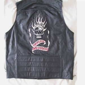 Harley Davidson skull vest